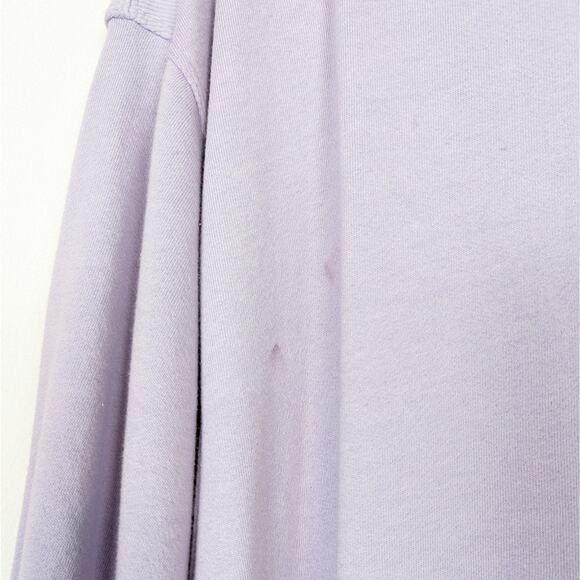 We The Free Lavender Sunny Side Oversized Mini Sweatshirt Dress Size M - Picture 9 of 9